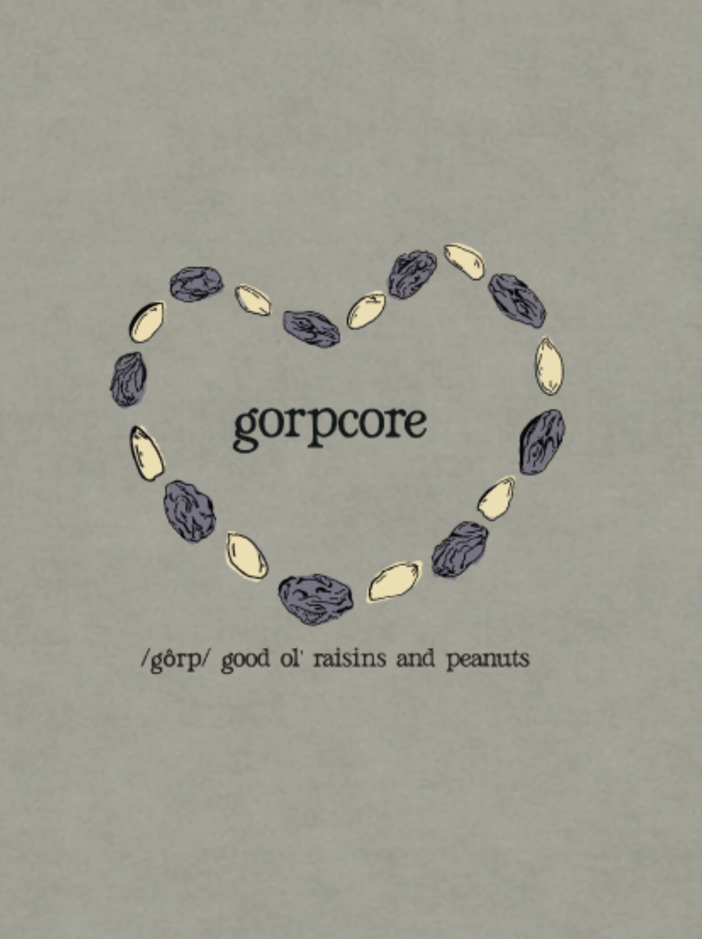 GORPCORE T-SHIRT